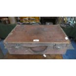 A Vintage Leather Suitcase