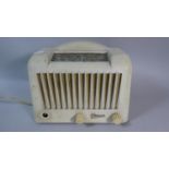 A Vintage Art Deco Marconi Bakelite Cased Radio
