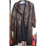 A Vintage Ladies Fur Coat