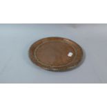 A Circular Card Tray Stamped JP for John Pearson, 22cm Diameter