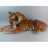 A Large Tiger Soft Toy, 110cm Long