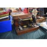 A Vintage Singer Sewing Machine