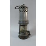 A Vintage Miners Safety Lamp Stamped GCC