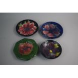 A Collection of Four Moorcroft Trinket Dishes