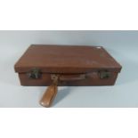 A Vintage Leather Case, 45cm Wide