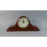 A Modern Westminster Chime Battery Operated Mantle Clock, 41cm Wide