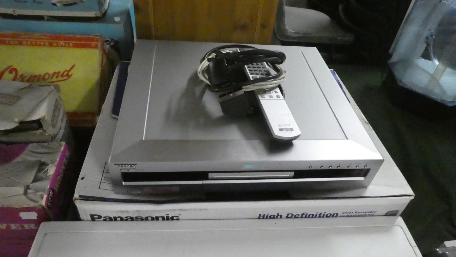 A Sony DVD Recorder and Player