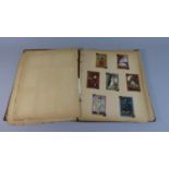 A Vintage Scrapbook Containing American Playing Cards