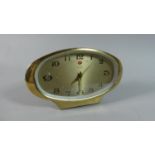A 1960's Chinese Alarm Clock by Fiverams, 19.5cm Wide