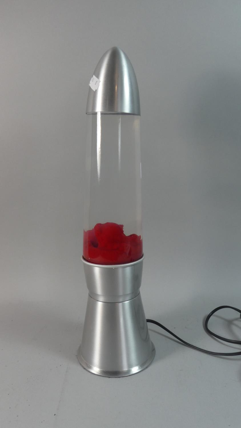 A Reproduction Lava Lamp, 44cm High
