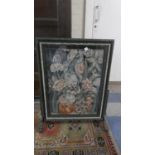 A Mid 20th Century Tapestry Fire Screen, 93cm High