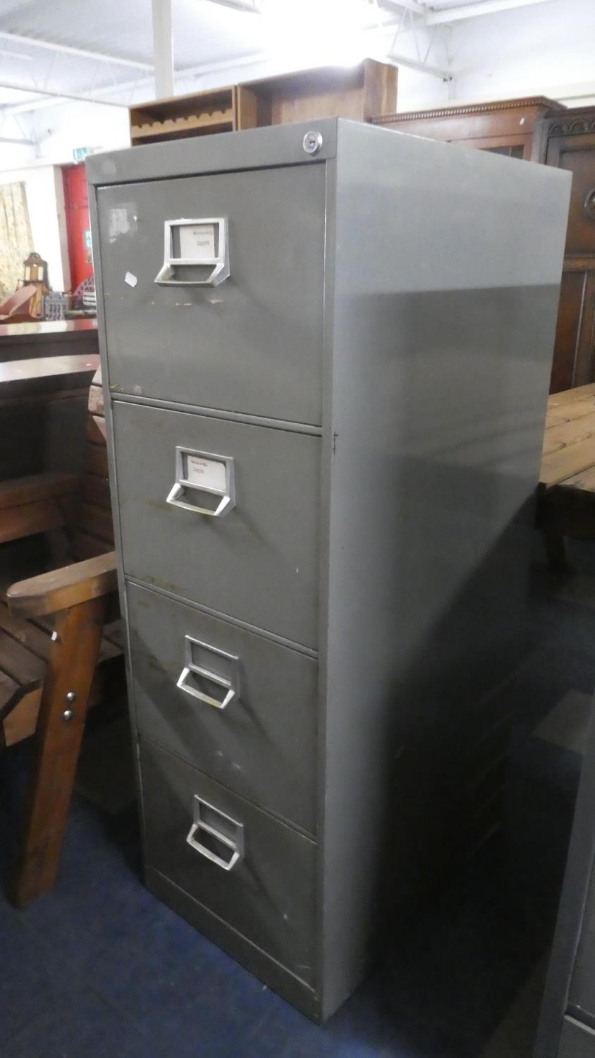 A Four Drawer Filing Cabinet