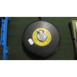 A Rolson Fibreglass 30m Tape Measure