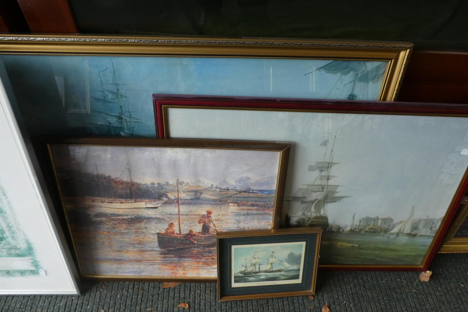 A Collection of Four Various Maritime Prints