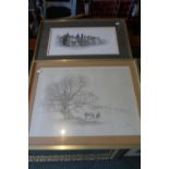 Two Framed Geldart Limited Edition Prints