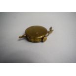 A Late 19th Century Brass Cased Lawn Bowls Measure by John Rabone & Sons. Birmingham