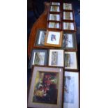 A Collection of Seventeen Various Hunting Prints