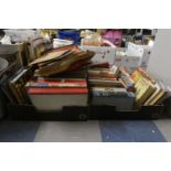 Two Boxes of Children's Books, Scrap Book etc