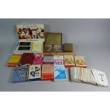 A Collection of Vintage Playing Card Sets and Games, Floating Fishing Knife etc