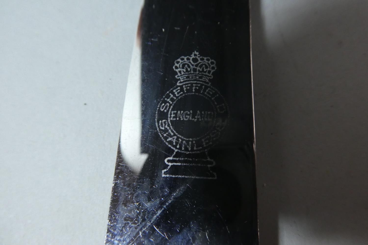 A Mid/Late 20th Century Silver Plated Canteen of Cutlery by Sanders & Bowers of Sheffield - Image 4 of 5