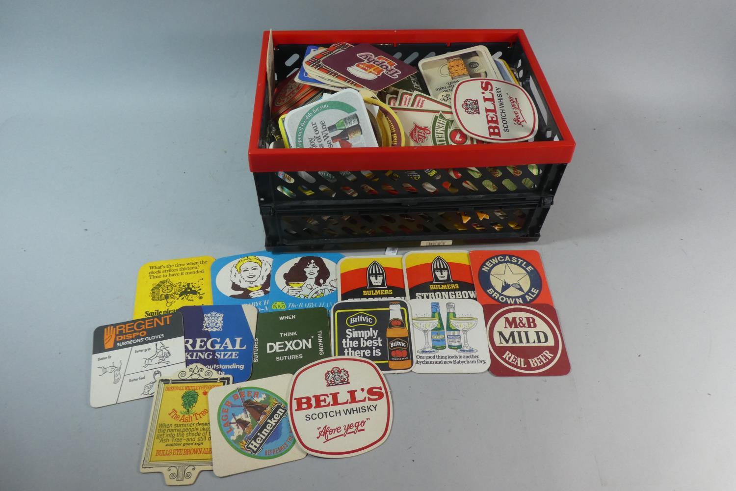 A Collection of 1960/70's Beer Mats