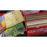 A Box of Approximately 54 33rpm Records, Shows and Easy Listening