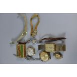 A Collection of Various Vintage Ladies and Gents Wrist Watches