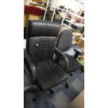 Two Swivel Office Chairs