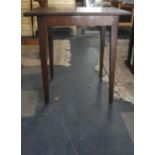 A 19th Century Oak Side Table, 66.5cm Wide
