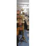 A Gilt Brass and Ormolu Hat Coat and Stick Stand in the French Style, Split to Support