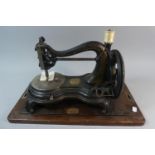 A Vintage Jones Sewing Machine