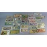 A Collection of Various Foreign Banknotes
