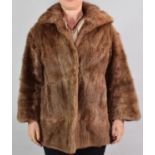 A Ladies Rabbit Fur Jacket.