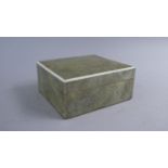An Early 20th Century Shagreen Box with Hinged Lid, 115cm x 10cms