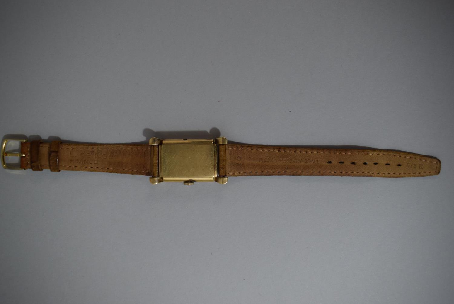 A Bulova Gold Plated Ladies Wrist Watch - Image 2 of 2