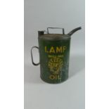 A Vintage Shell Mex Lamp Oil Jug, 27cm High