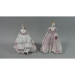 A Coalport Limited Edition Figure, The Fairytale Begins, Together with a Royal Worcester Figure,
