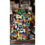 A Box Containing Large Quantity of Modern Lego