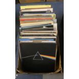 A Box of LP Records to Include Pink Floyd, Beatles, Petshop Boys, Frankie Goes to Hollywood,