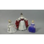 Three Royal Doulton Figures, Sarah, Marie and Amanda