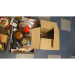 Two Boxes of Kitchenwares, Glasswares