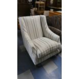 A Modern Wing Armchair