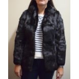 A Ladies Fur Coat, Size 10