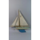 A Mid 20th Century Pond Yacht by Star, 52cm Long
