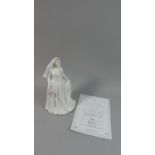 A Coalport Millenium Bride Figure, Limited Edition with Certificate