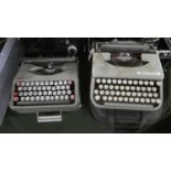 Two Vintage Manual Typewriters