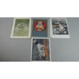 A Collection of Edwardian Prints, Bonzo Dog etc