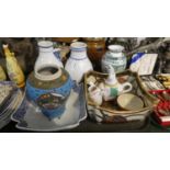 A Tray of Oriental Ceramics