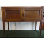 An Edwardian Inlaid Mahogany Wash Stand on Square Tapering Support, 99cms Wide