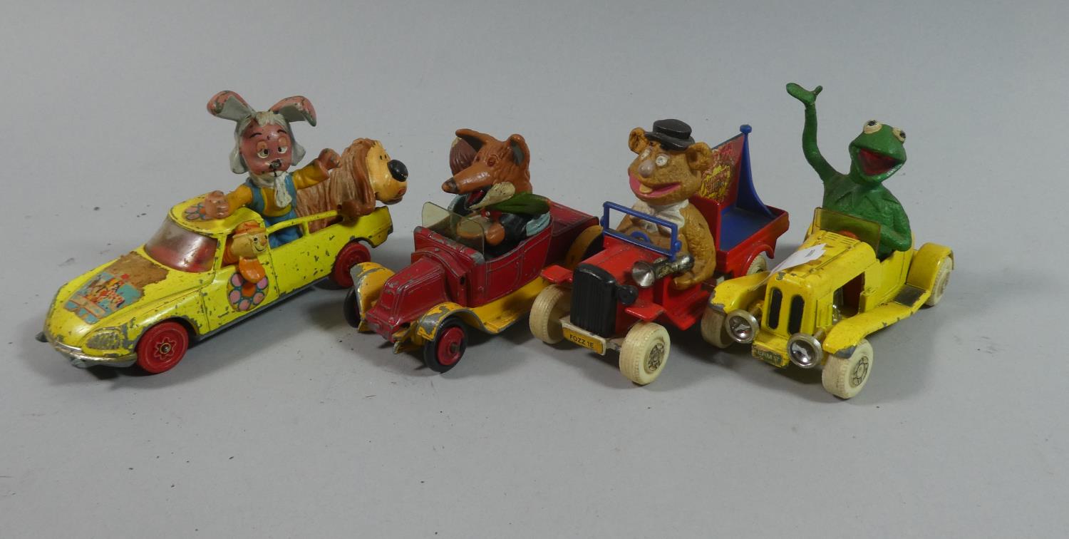A Collection of Four Corgi Toys, Kermit the Frog, Basil Brush, Foggie and Magic Roundabout - Image 2 of 2